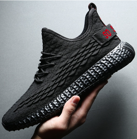 Men's Breathable Flyknit Sports Running Shoes
