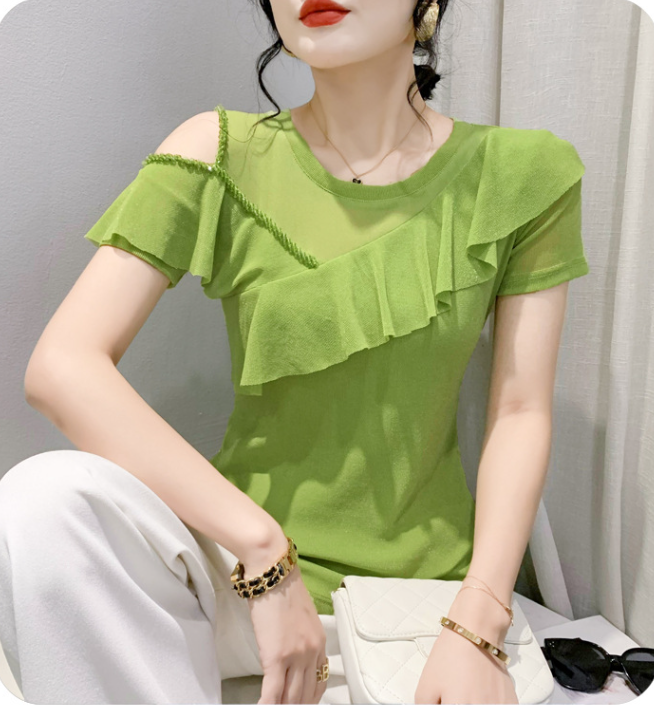 Chiffon Shirt Side View