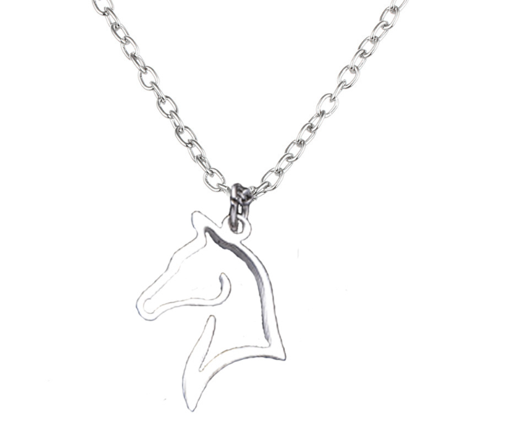 Minimalist Horse Pendant