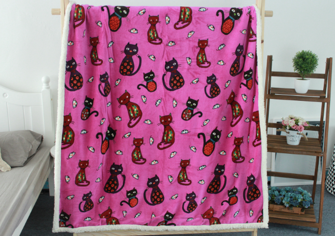 Coral Fleece Blanket Design