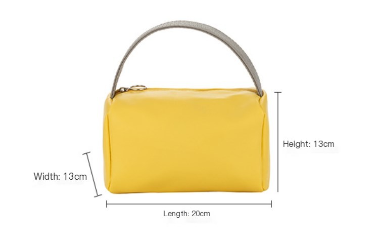 PU Makeup Bag Green