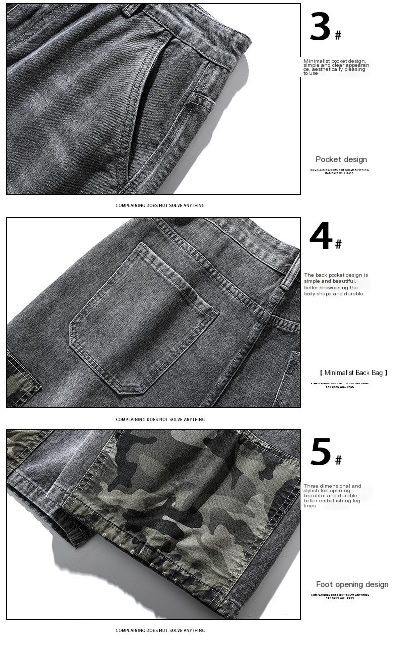 Camouflage Overalls Shorts 13
