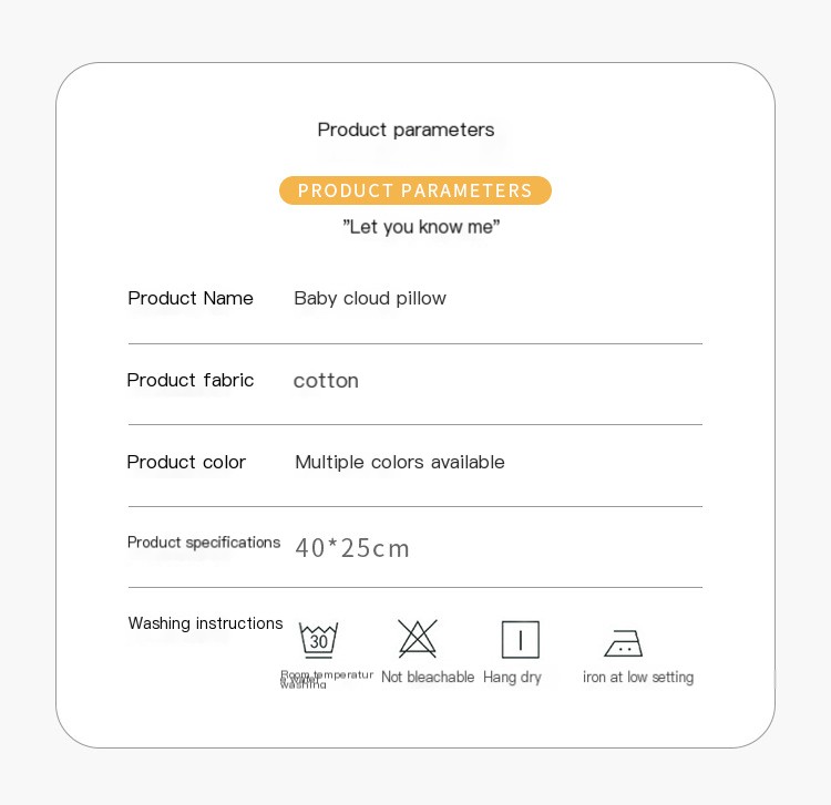 Baby Pillow Cover Image 3