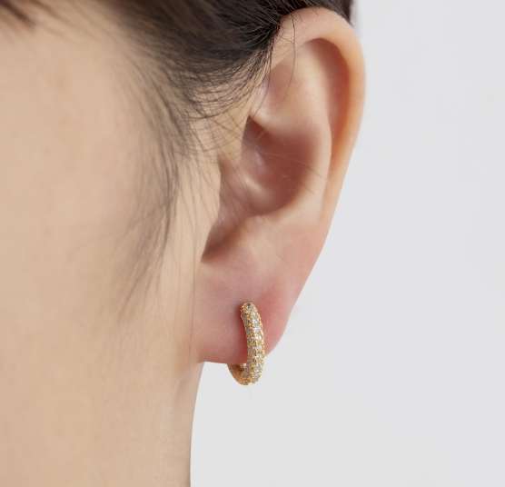 Zircon Earrings Silver