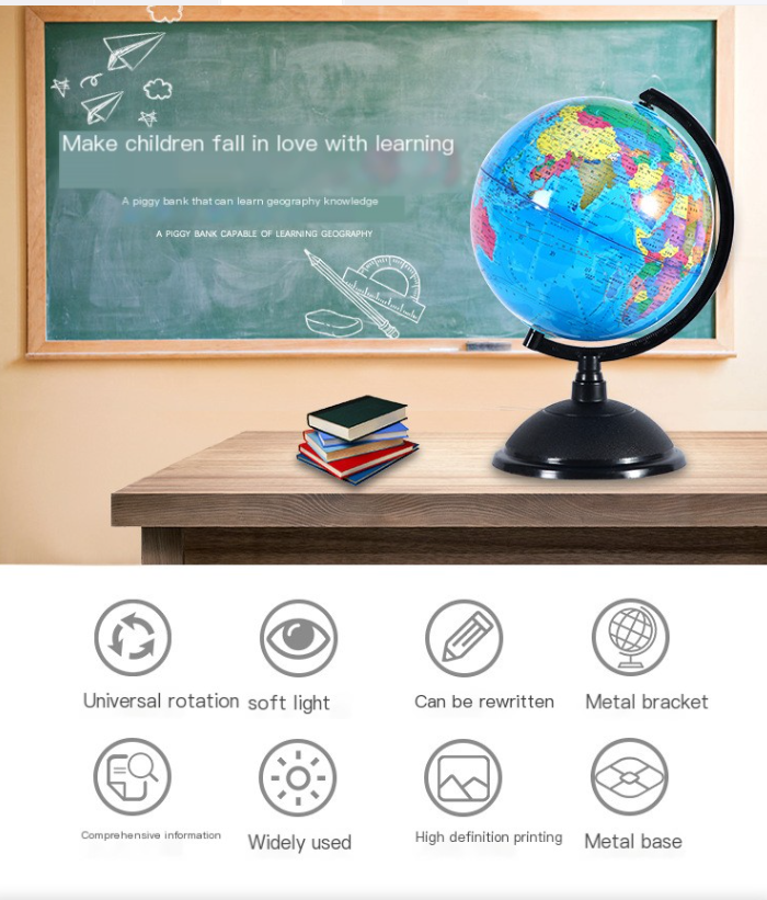 Globe Piggy Bank 2