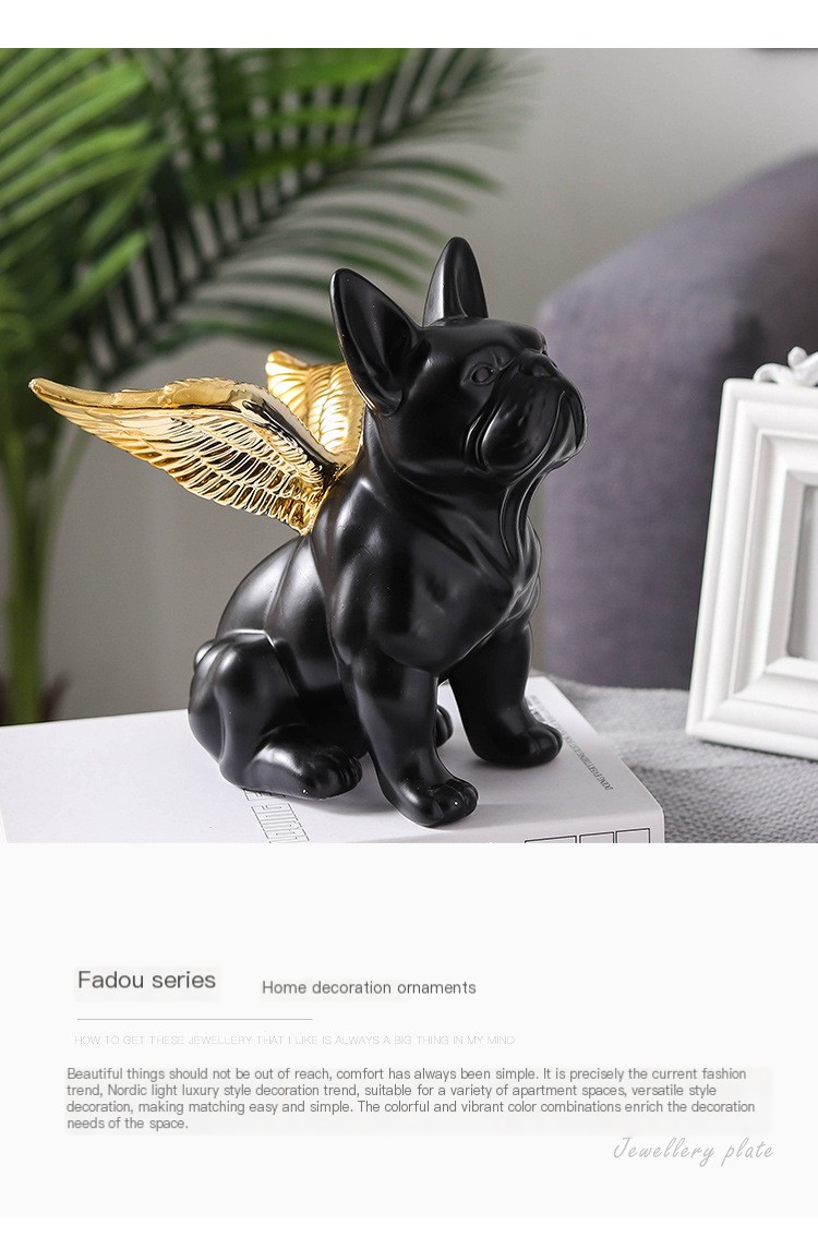 Ceramic Bulldog Ornament