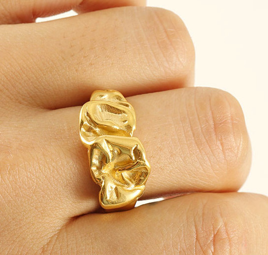 Irregular Adjustable Ring Image 3