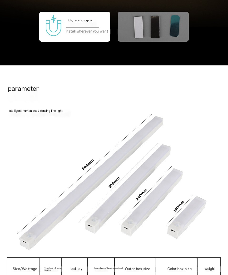 LED Magnetic Induction Light 2