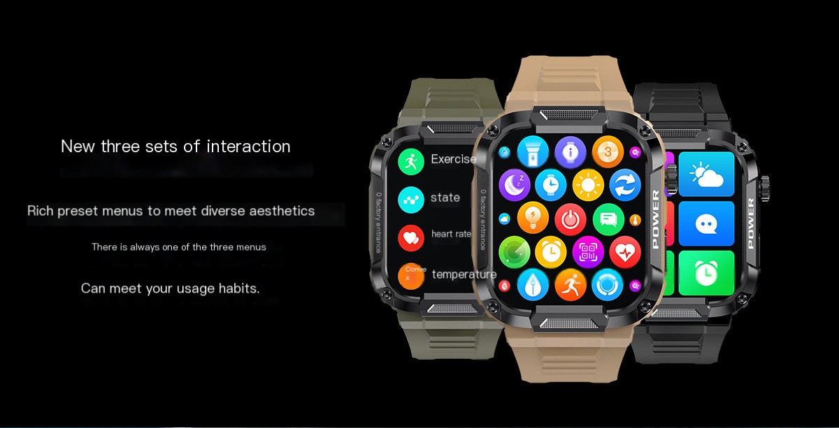 Waterproof Smartwatch - Swimming Capable