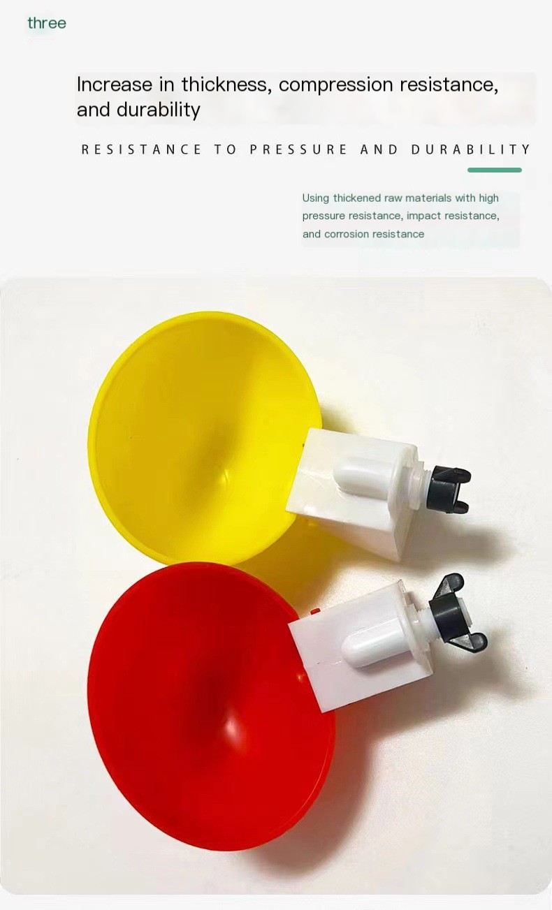 Durable Drinkers for Poultry