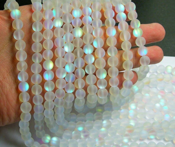 Mystic Aura Quartz Gemstone Loose Beads Image 1