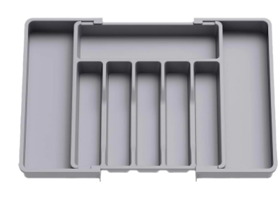 Lenogue Expandable Cutlery Kitchen Drawer Organizer image
