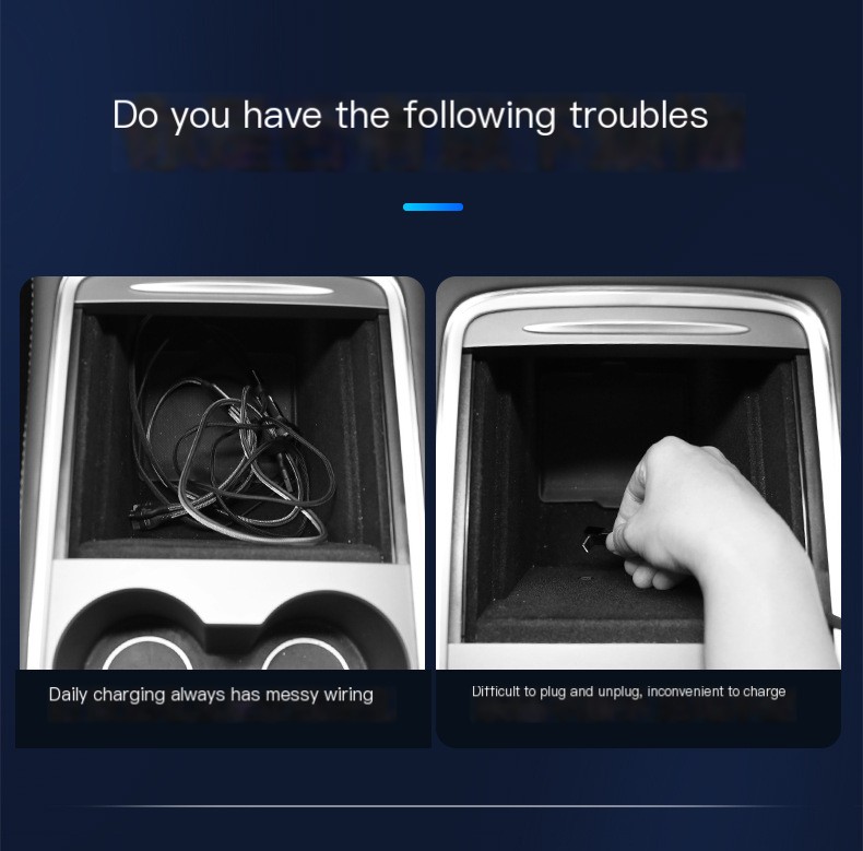 Charging Interface of Tesla Dock