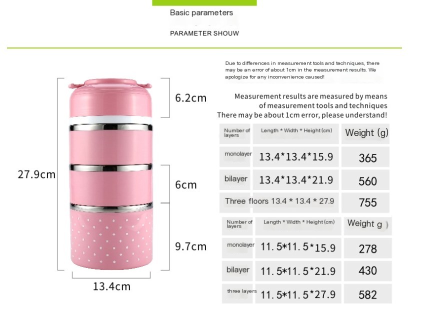 Stainless Steel Insulated Lunch Box