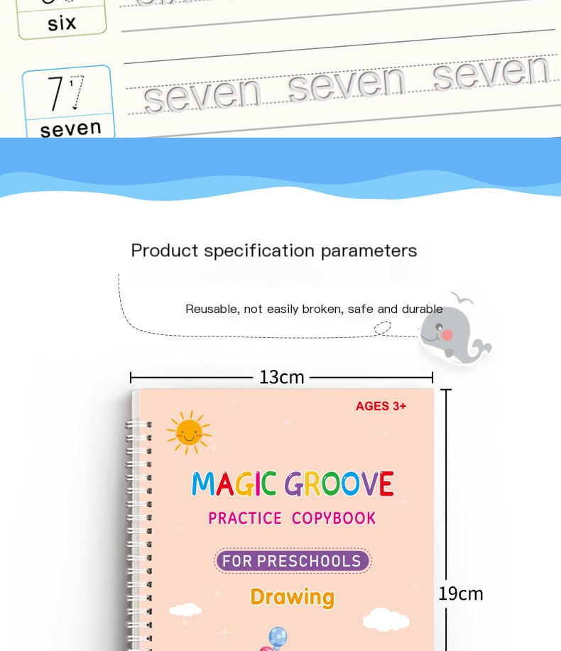 Writing Practice Notebook 4