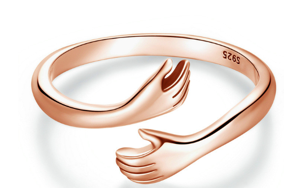 Hug Ring Silver