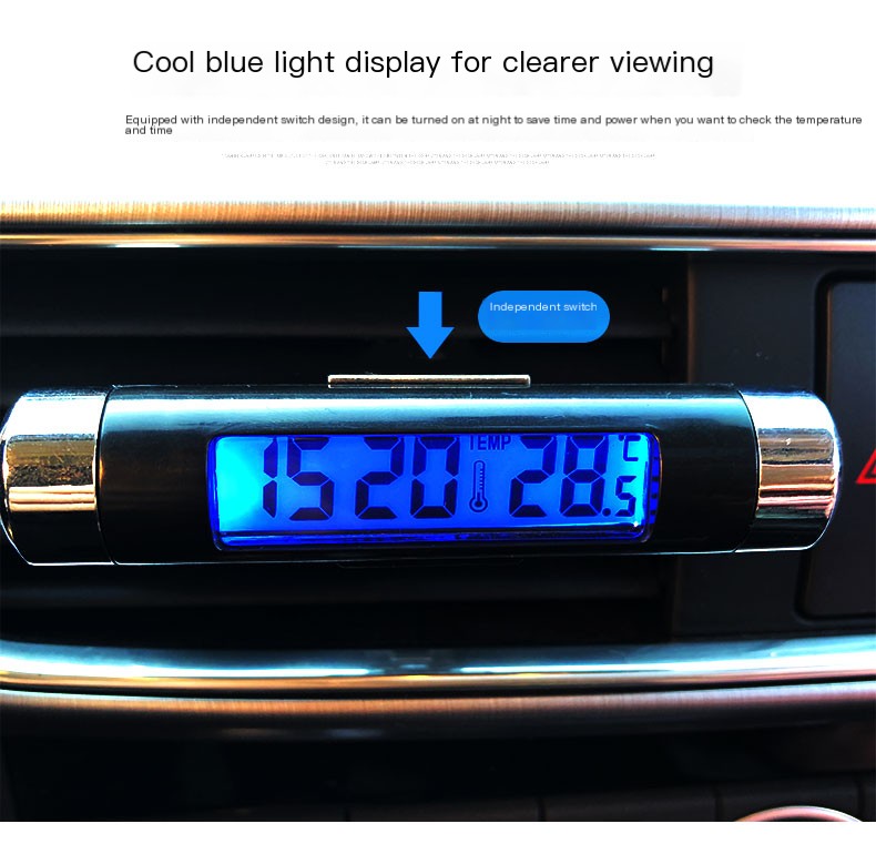Car Vent Clock