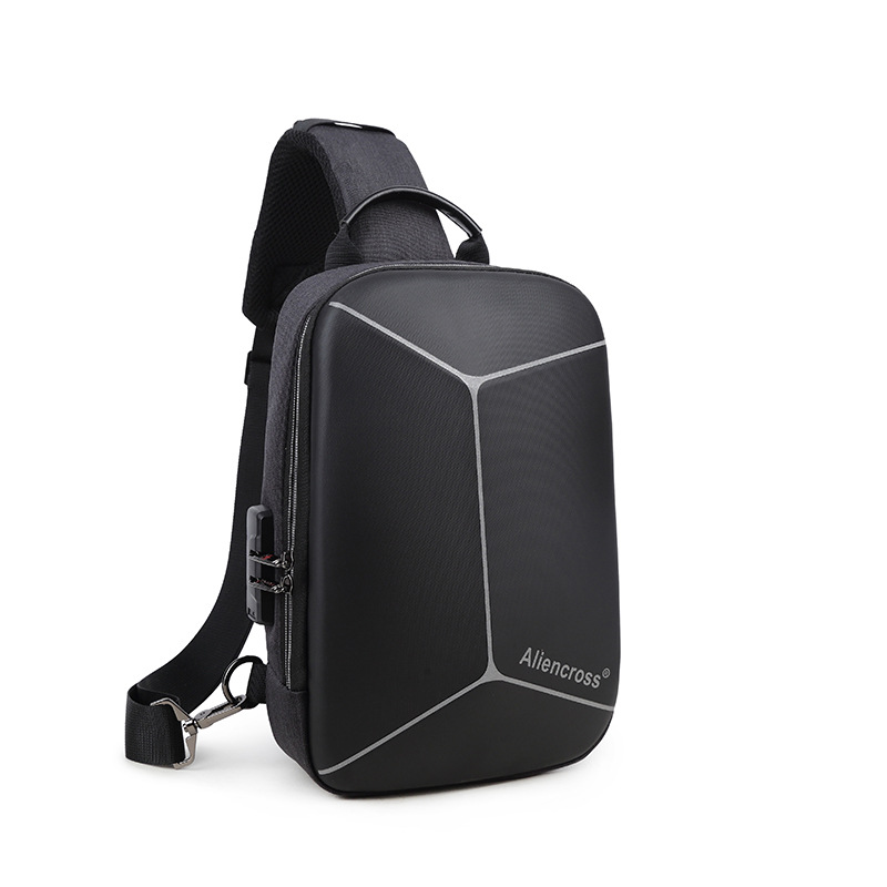 Men's Crossbody Bag - Navy Blue