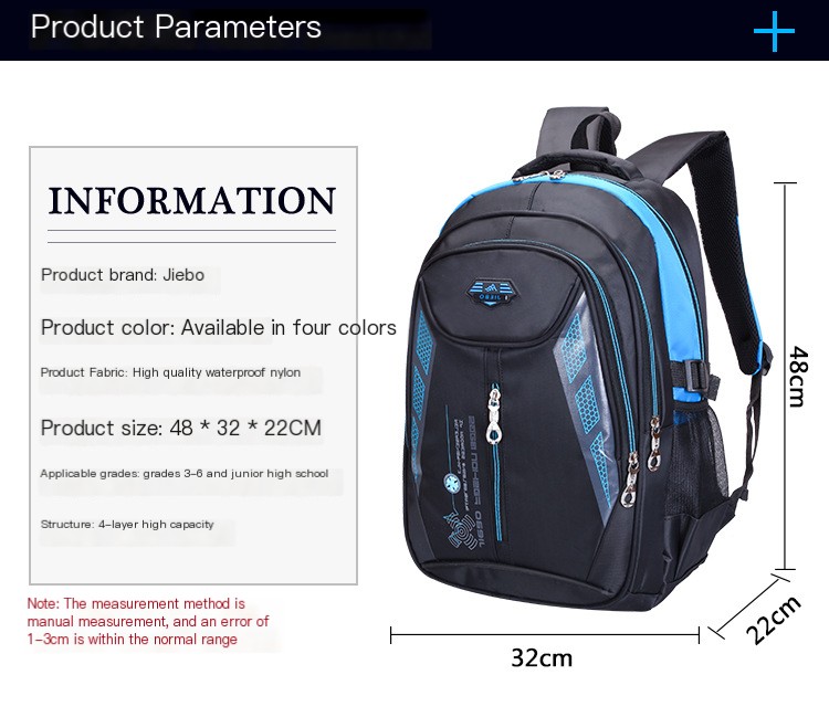 Children's Load-Reducing Backpack