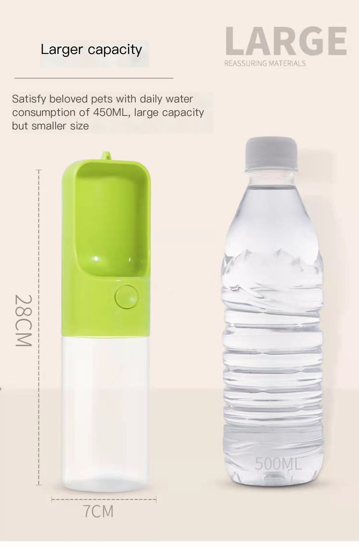 Pet Outdoor Water Cup