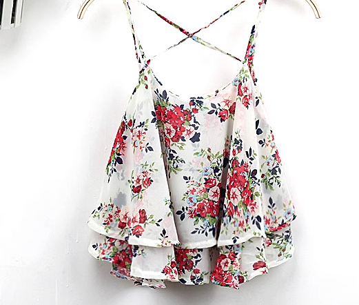 Retro Floral Cami Top 7