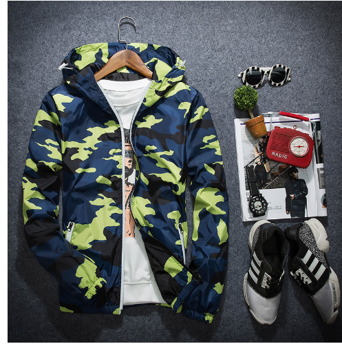 Camouflage Hooded Jacket 3
