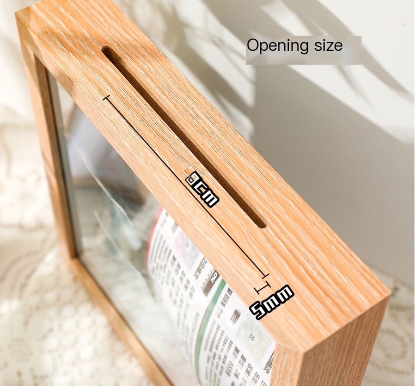 Saving Bank Frame White