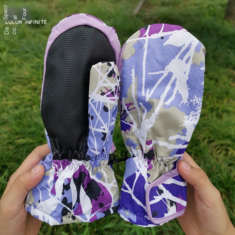 Purple Children's Mittens