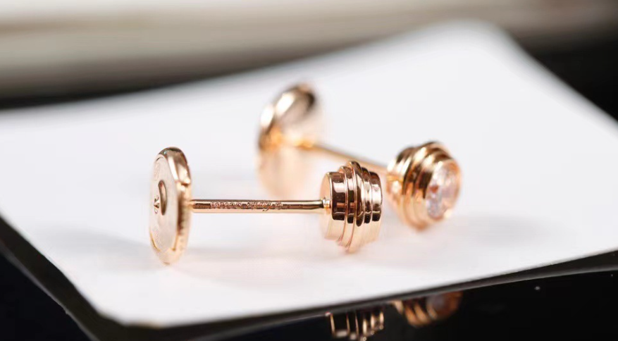 CZCITY Earrings in Rose Gold