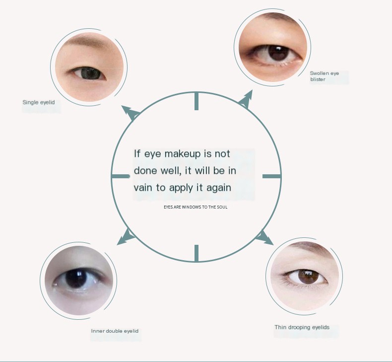 Application of Double Eyelid Cream