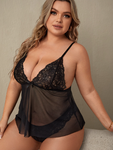 sexy sleepwear dress image 2