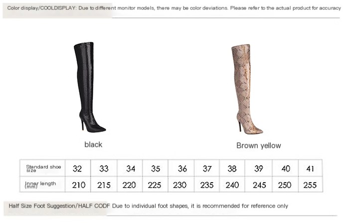 Pointed Over The Knee Boots
