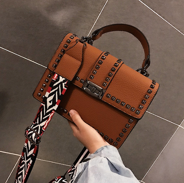 Small Square Bag in Use