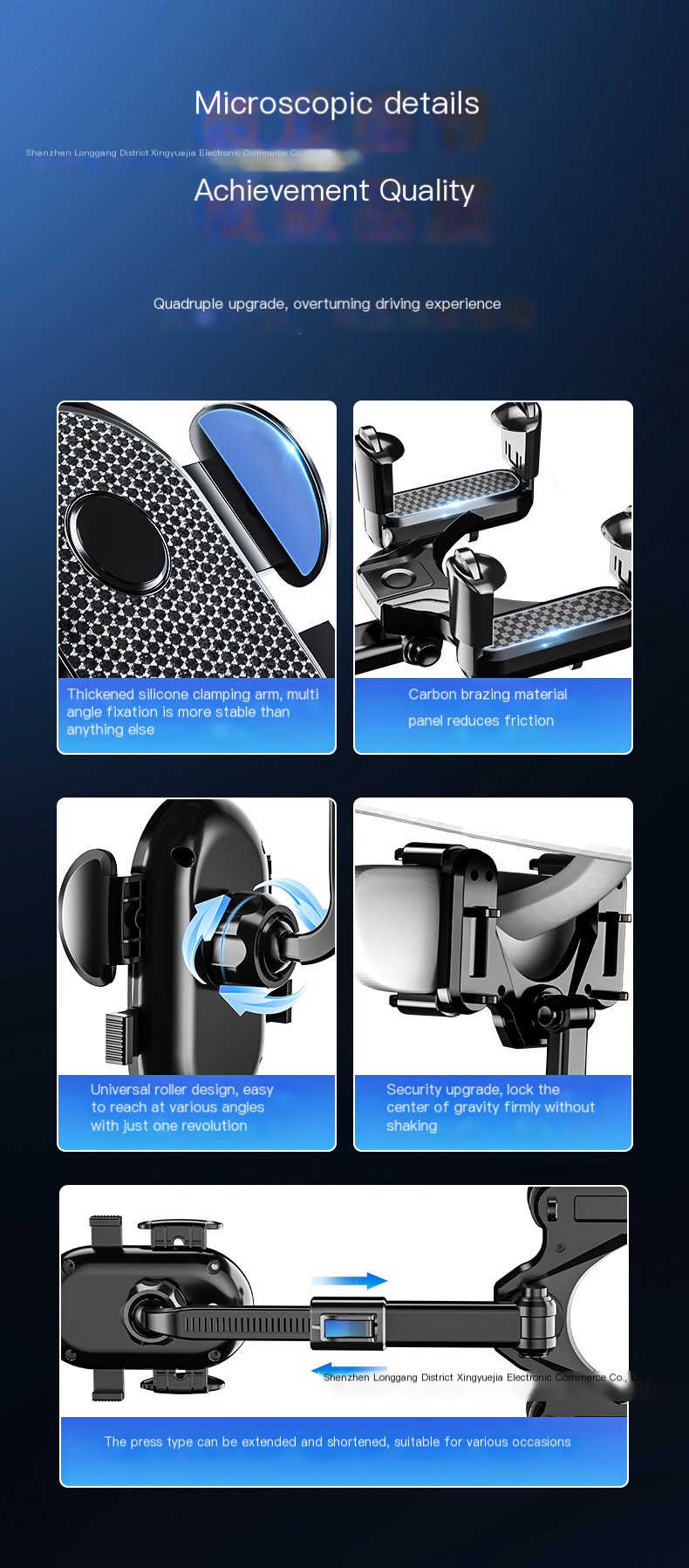 Car Phone Mount in use
