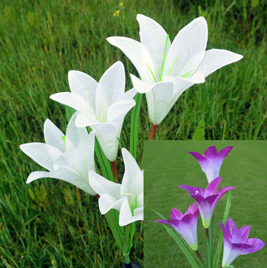 LED Solar Flower Lights