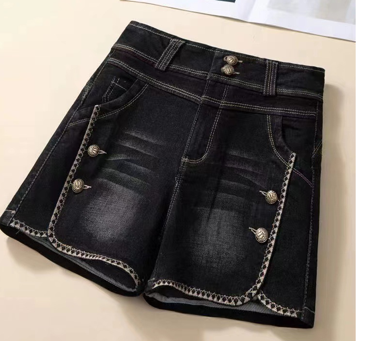 Denim Shorts Image 3
