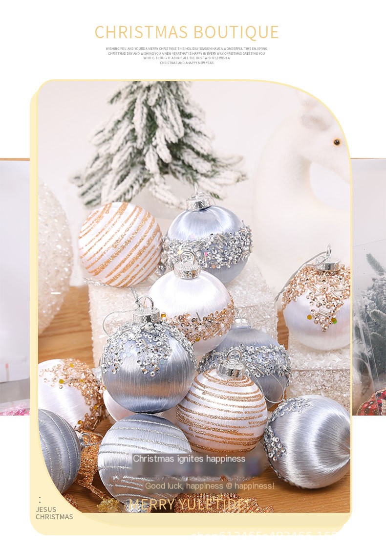 Christmas Foam Ball Decoration