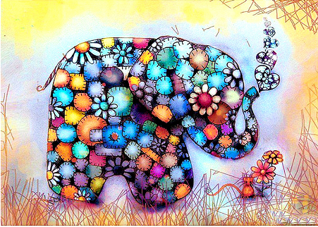 Diamond Painting Elephant
