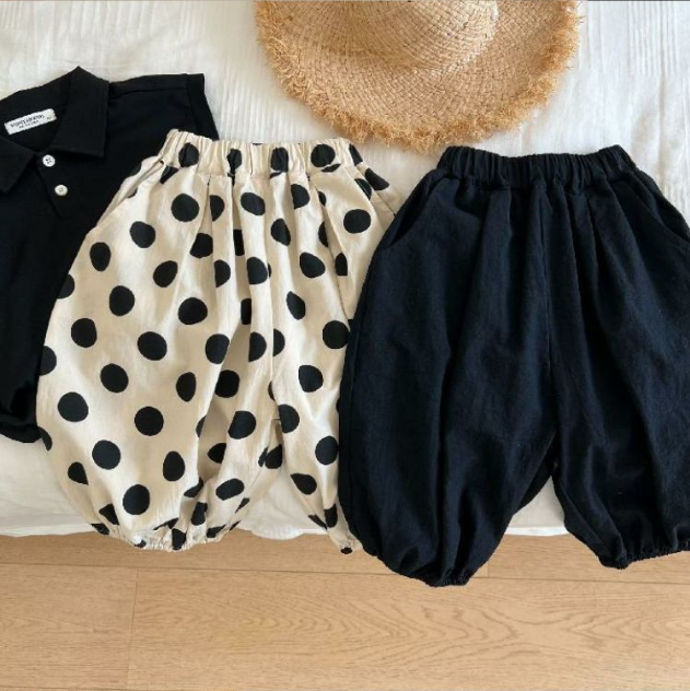 Children's wear children 2020 summer new size point shorts in the children's little girl casual loose pants