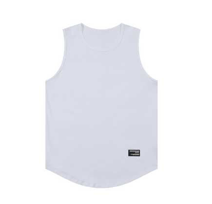 ulzzang打底下摆背心 Male Oversized Vest