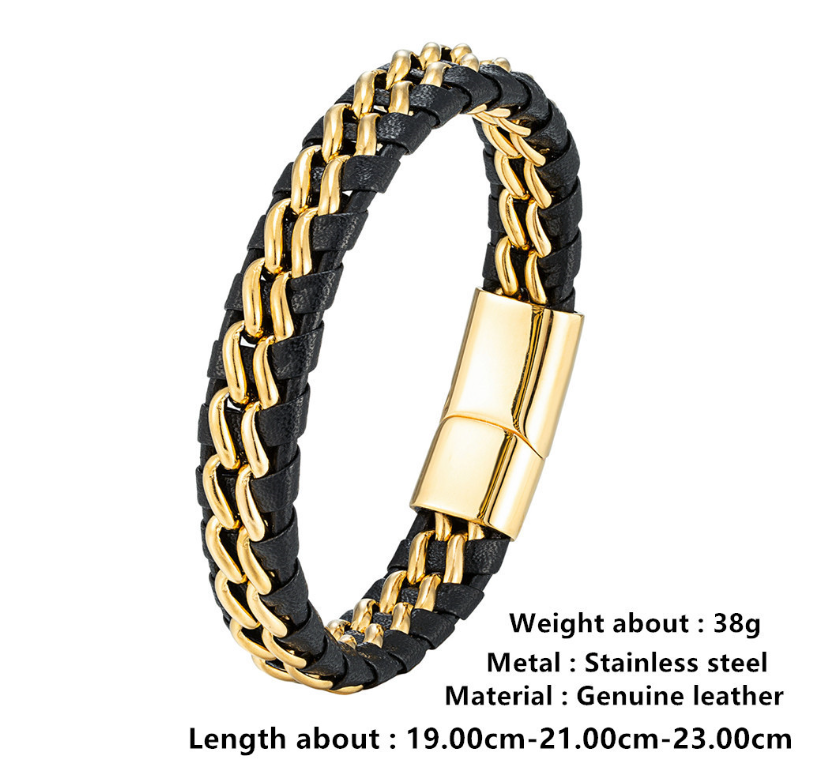 Elegante stalen armband