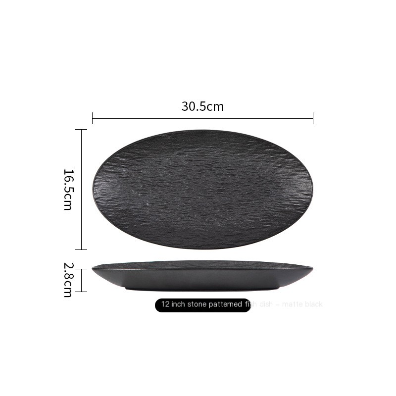 Large Ceramic Rice Plate - Image 5