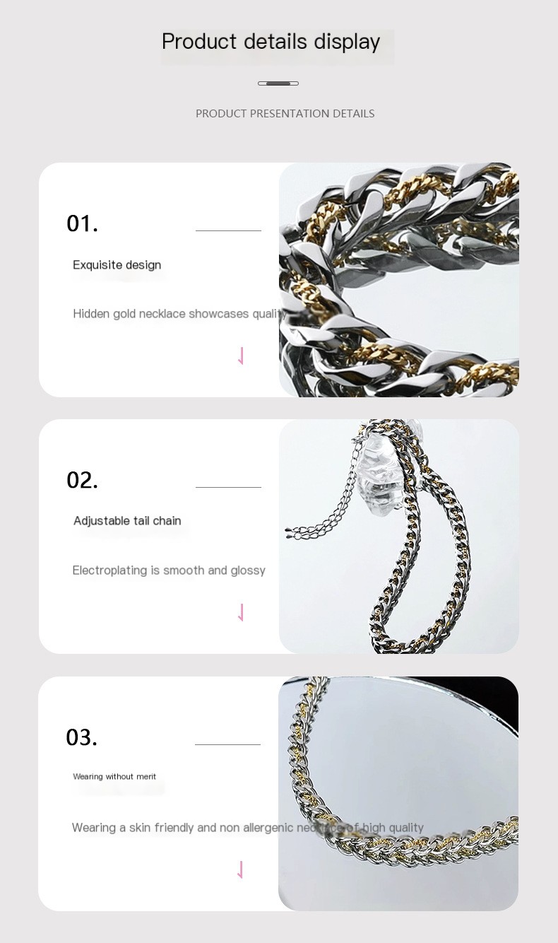 Cuban Necklace Detail