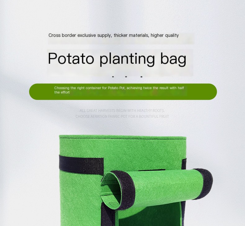 Potato planting bag example
