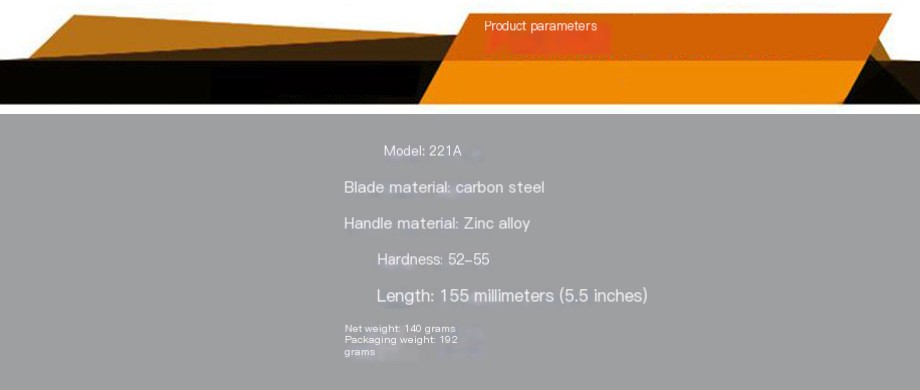 Manual Stainless Steel Horse Hair Trimmer Image 1