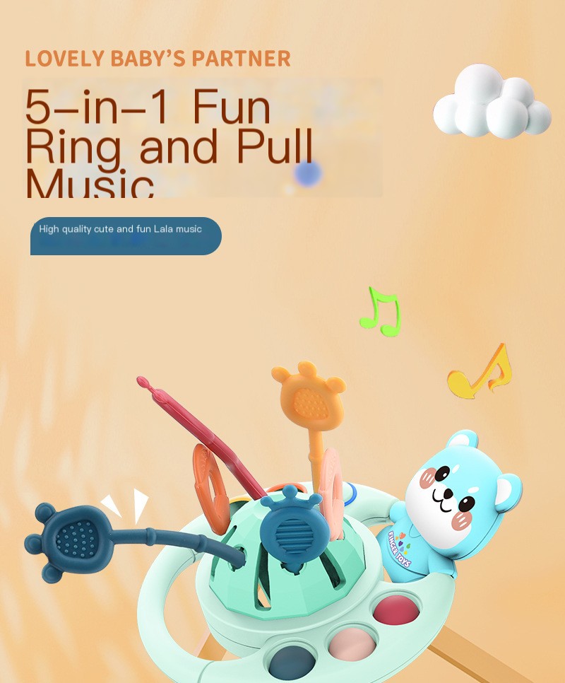 Five-in-One Fun Rattles and Rolls