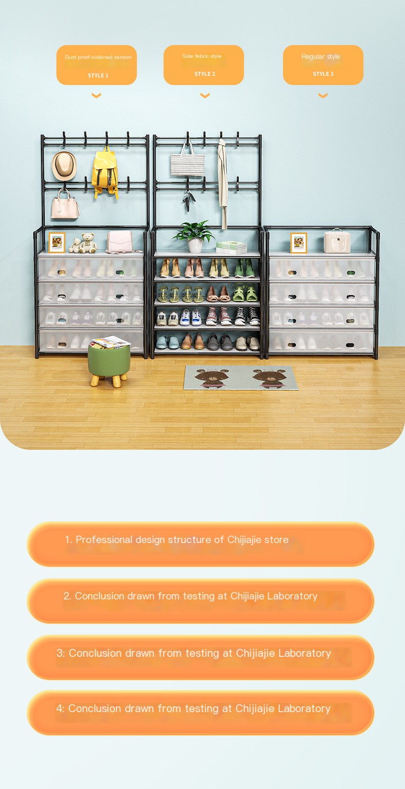 Shoe Rack in Use