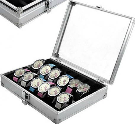 12-slot watch box