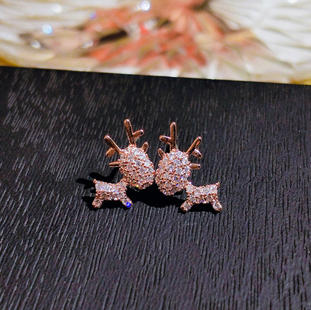 Christmas Reindeer Earrings 2
