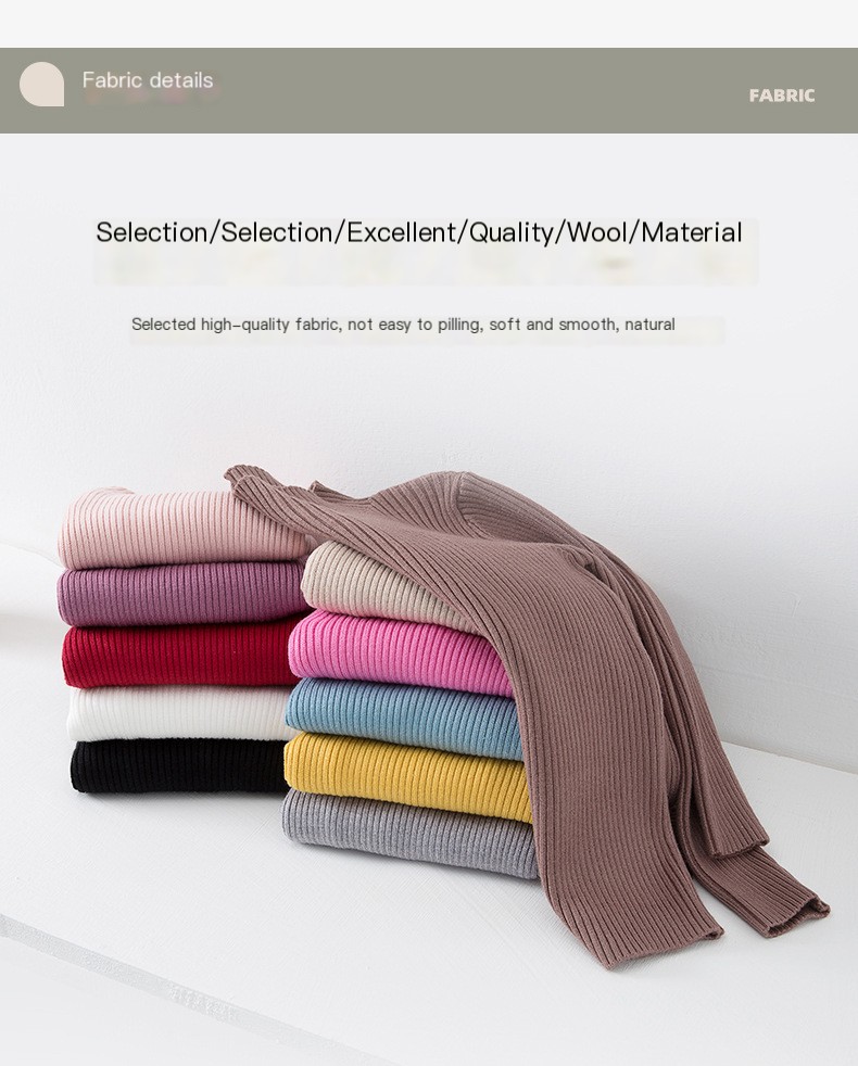 Knit Turtleneck Top 3